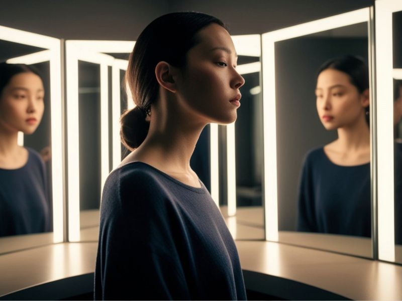 A lente distorcida: quando a mente cria um reflexo que não existe